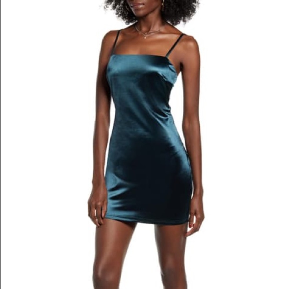 All In Favor Satin Slip Dress